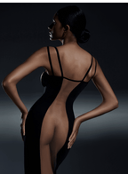 Elegant Black Maxi Dress for Special Occasions