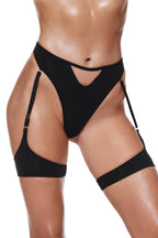 Cutout Panties with Adjustable Straps - SYSTEM