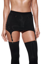 Microfiber Garter Belt - ANCHOR