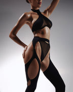 Mesh & Microfiber Bra - ADELI