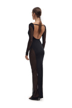 Sheer Paneled Maxi Dress SIREN