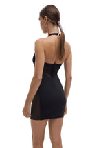 Sheer Panel Mini Dress NYX