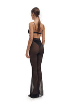 Sheer Mesh Flared Pants VOID