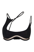 Cutout Bra with Asymmetric Strap - SYSTEM