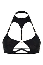 Cutout Bra with Harness Detail - BAT