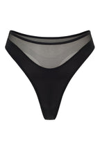 Everyday Panties with Mesh Insert - ECLIPSE