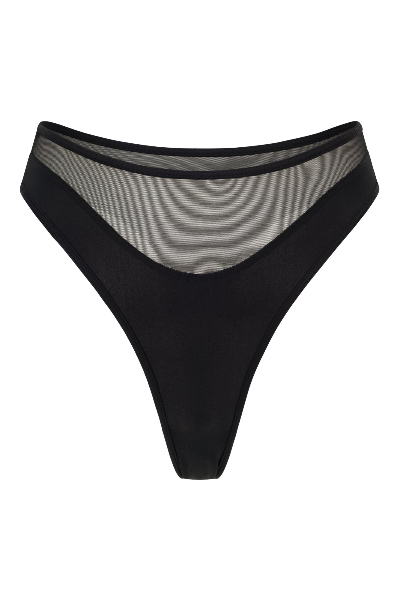 Everyday Panties with Mesh Insert - ECLIPSE