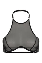 Mesh High-Neck Bra - NODE
