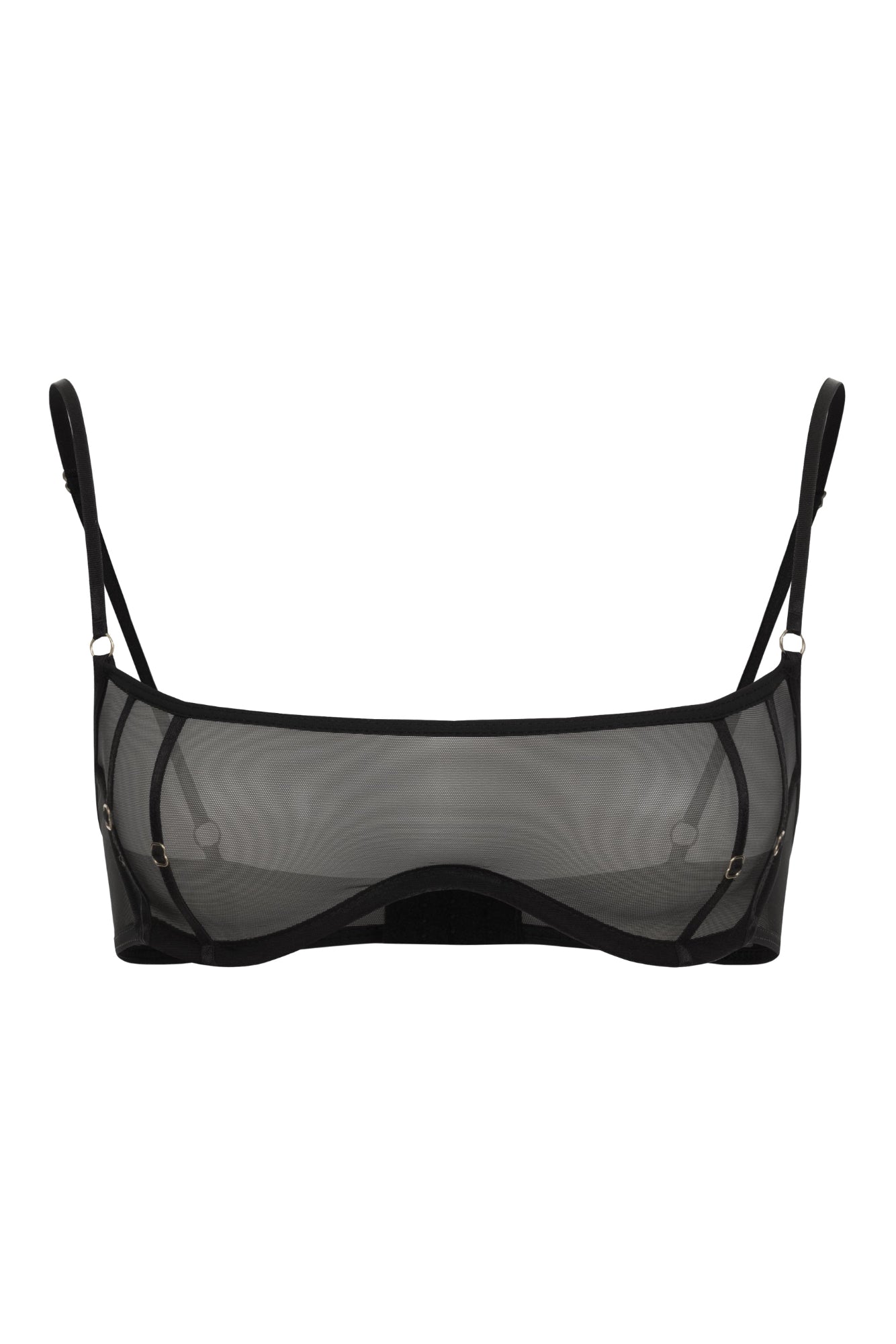 Elegant Black Bra Trace