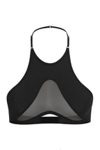 Mesh & Microfiber Halter Bra - ADELI 2.0