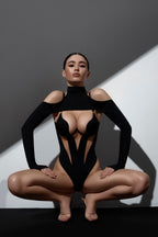 Black Bodysuit with a push-up