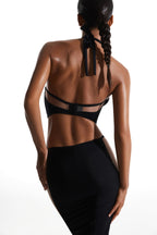 Elegant Black Dress Midi