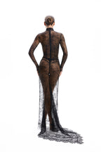 Dress Maxi Lace black "ALMI"