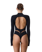 Black Body Microfiber with long sleeves