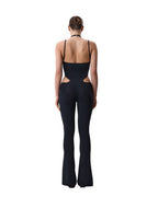 Suit Black wih Hip Cutouts