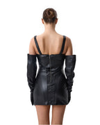 Black Dress Eco-Leather