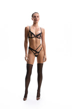 Elegant Mesh and Lace Lingerie Set "VALERIR"