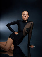 Black Mini Dress Sleeve