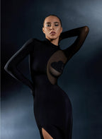 Black Maxi Dress Sleeve