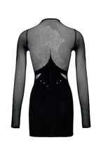 Black Mesh Dress