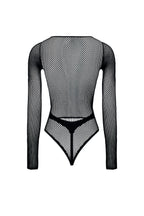 Black Mesh Bodysuit