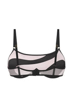 Bra Mesh Silk black