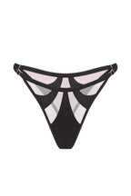 Panties Mesh Silk black
