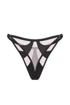 Panties Mesh Silk black