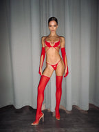 Lingerie Bloomy red