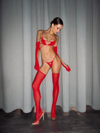 Lingerie Bloomy red