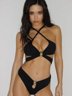 Two Piece bikini with Golden Element TOKIE