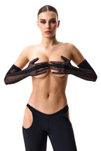 Mesh Gloves black