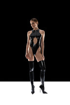 Latex Bodysuit with Front Zipper ZIE