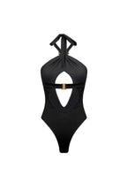 Black Swimsuit with Neck closure VLADIE