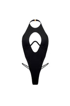 Black Cut-Out One-Piece Swimsuit MIIA