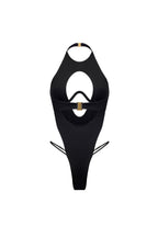Black Cut-Out One-Piece Swimsuit MIIA