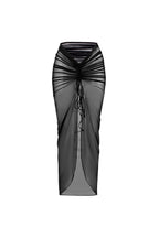 Skirt Maxi Mesh black WAWIE