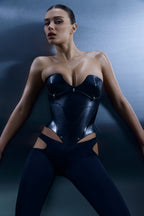 Corset Leather black