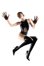 Latex Bodysuit with Front Zipper ZIE