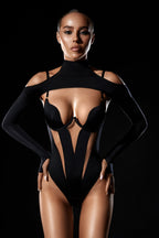 Black Bodysuit with a push-up